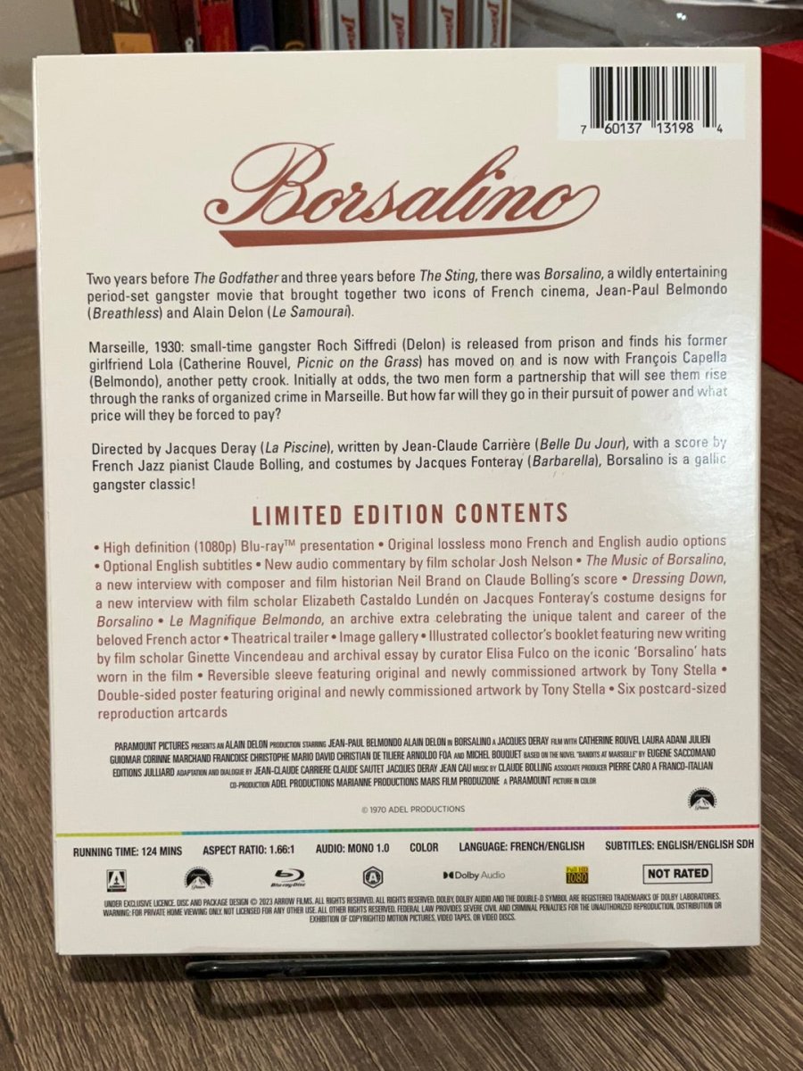 Borsalino Limited Edition W/SLIP USED