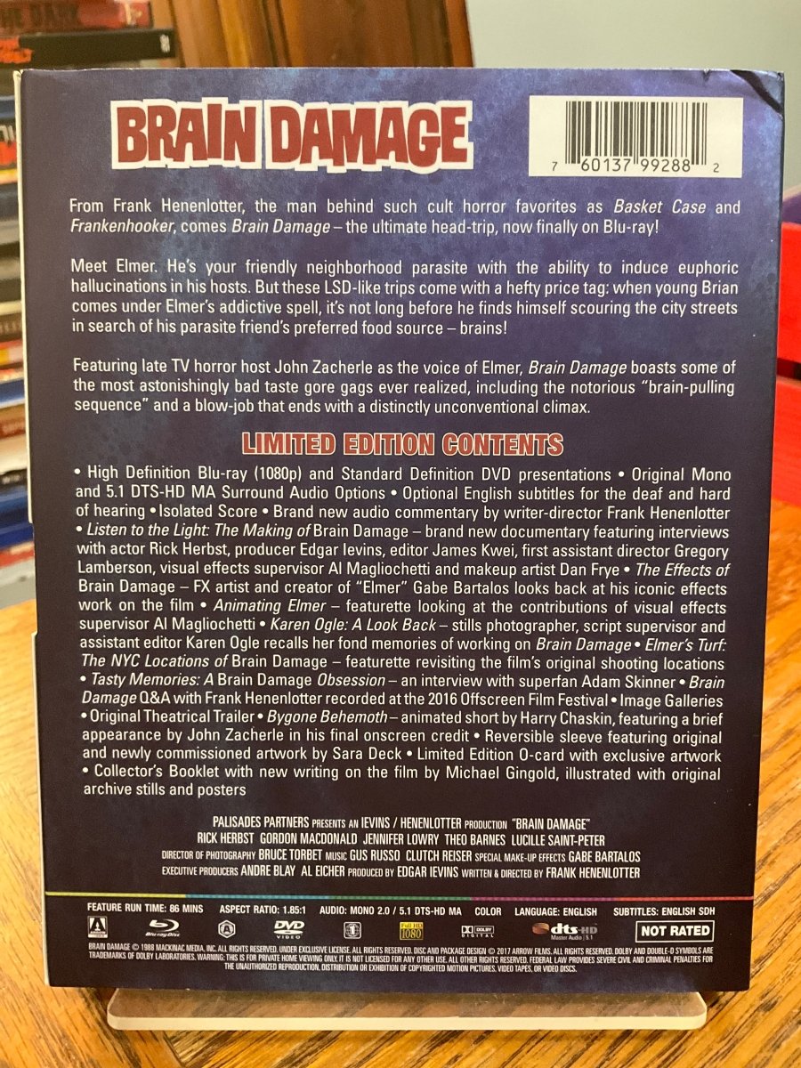 Brain Damage w/SLIP USED