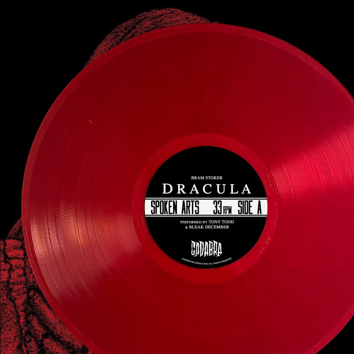Bram Stoker: Dracula - With Tony Todd & Bleak December - Transparent Red (Vinyl LP)