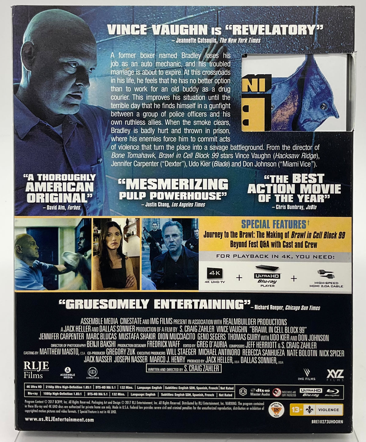 Brawl In Cell Block 99 (4K UHD) w/SLIP USED