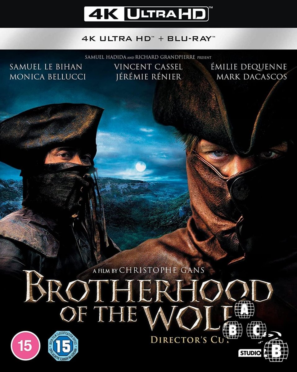 Brotherhood of the Wolf (4K UHD, StudioCanal UK, Region Free/B)