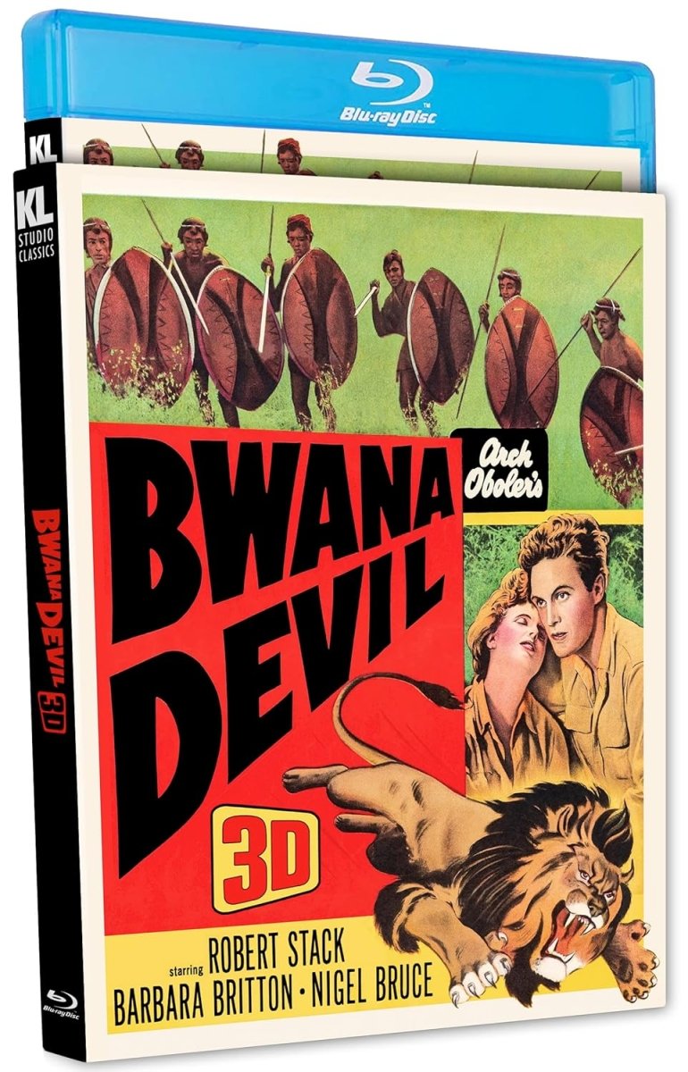 Bwana Devil (3 - D) w/SLIP - New Blu - Ray
