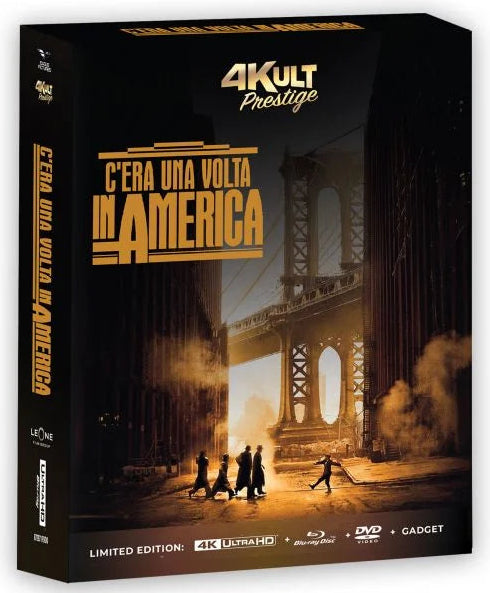 Once Upon a Time in America (4K UHD, Limited 4Kult Prestige Edition, Region Free/B) *DAMAGED