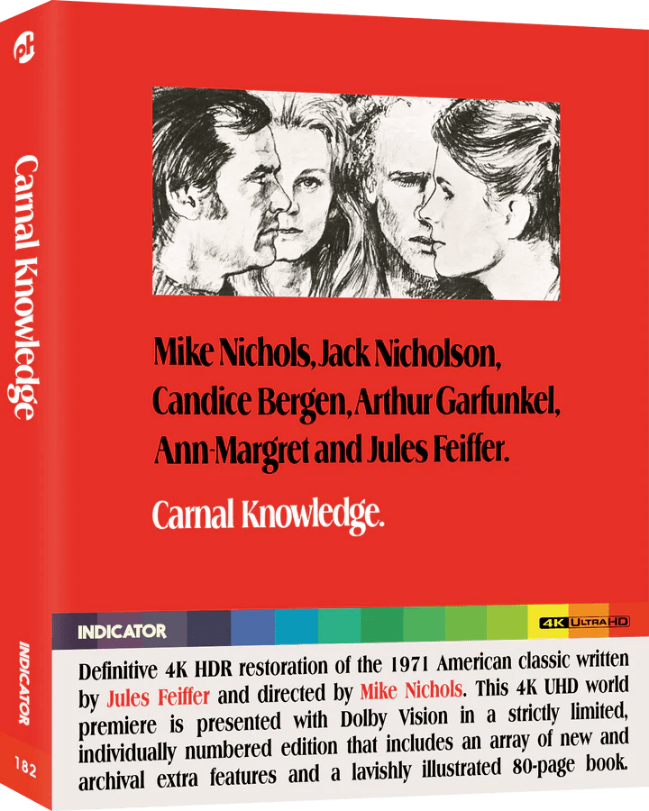 Carnal Knowledge (4K UHD, Limited Edition, Region Free) - New 4K UHD