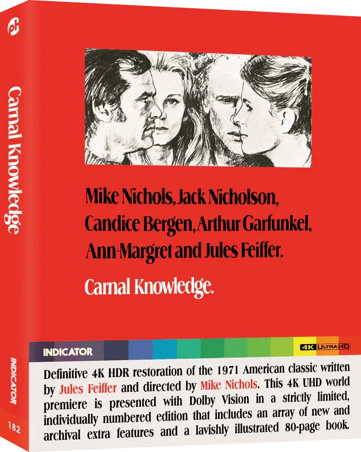 Carnal Knowledge (4K UHD, Limited Edition, Region Free) USED