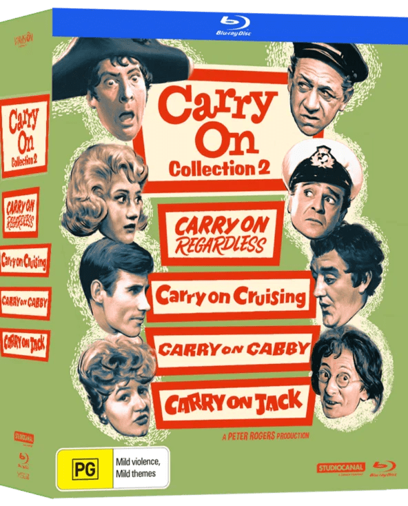 Carry On: Collection 2 (Region Free) - New Blu - Ray