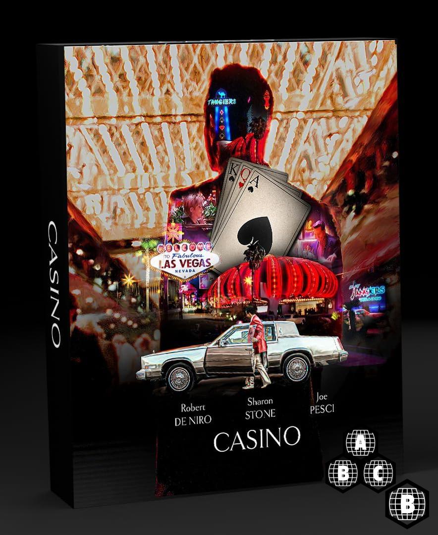 Casino (4K UHD, Ultimate Collector’s Edition Steelbook, Region Free/B) - New 4K UHD