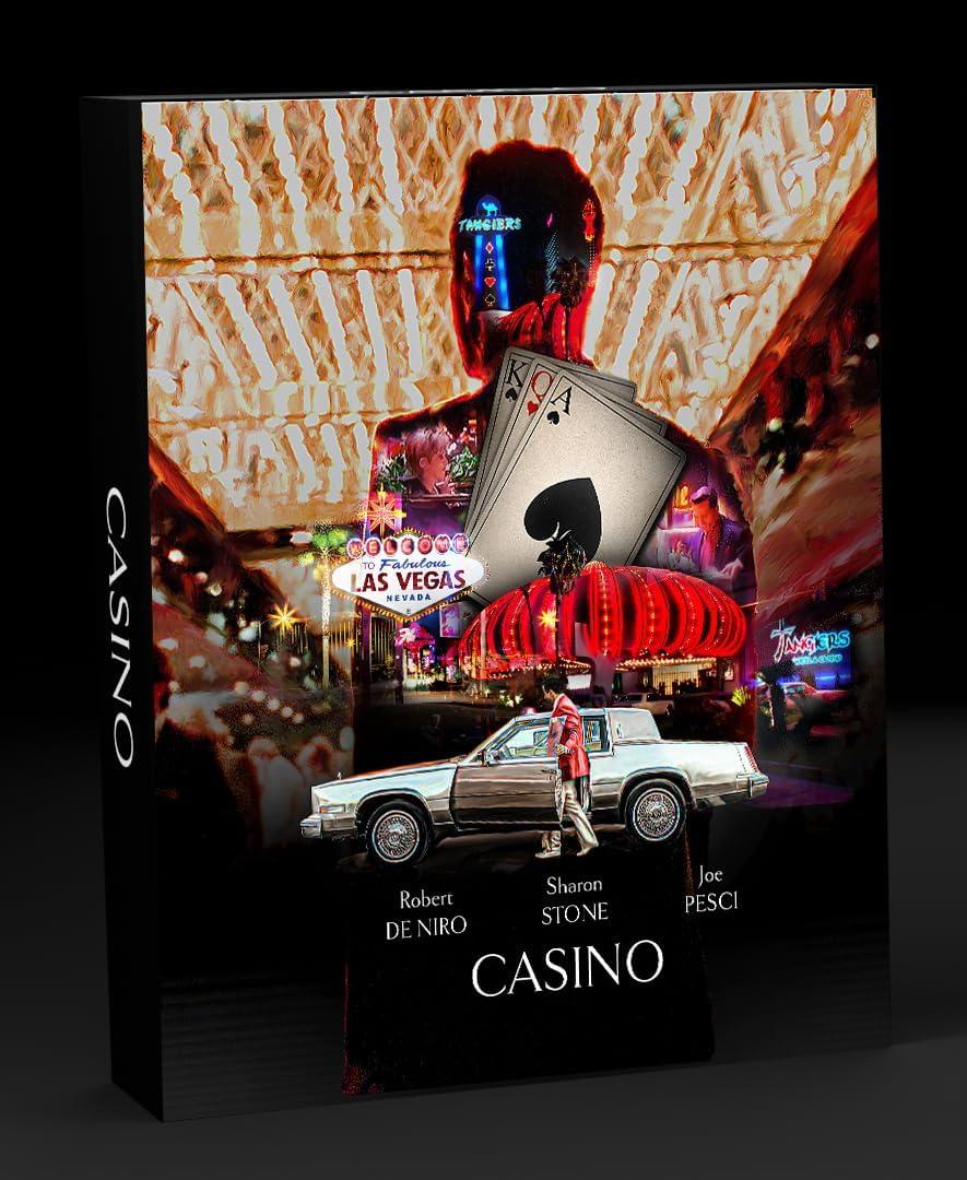 Casino (4K UHD, Ultimate Collector’s Edition Steelbook, Region Free/B)