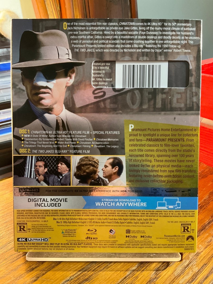 Chinatown + The Two Jakes (US 4K UHD, Limited Edition) w/SLIP USED