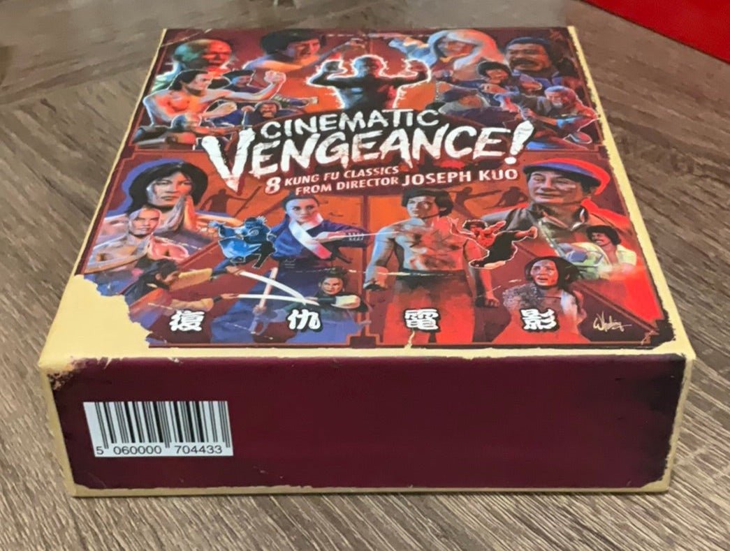 CINEMATIC VENGEANCE! 8 KUNG FU CLASSICS FROM DIRECTOR JOSEPH KUO (REGION B) USED