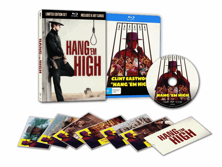 CLOSED PRE - ORDER - Hang 'Em High (Limited Edition w/Lenticular Hardcase, Region Free) - New Blu - Ray