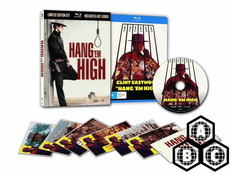 CLOSED PRE - ORDER - Hang 'Em High (Limited Edition w/Lenticular Hardcase, Region Free) - New Blu - Ray