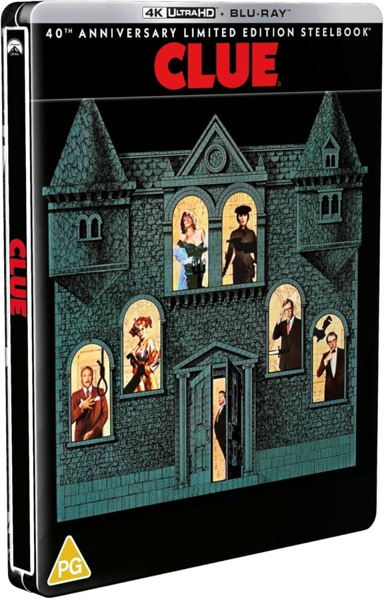 Clue (4K UHD, UK LE Steelbook, Region Free/B)