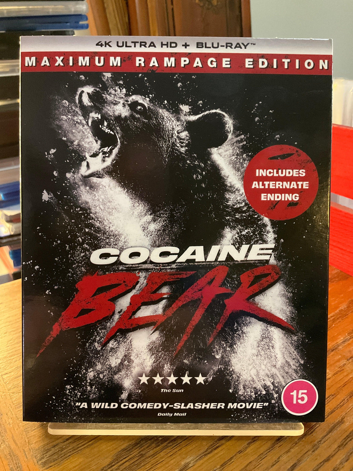 Cocaine Bear (4K UHD, Region Free/B) w/SLIP USED