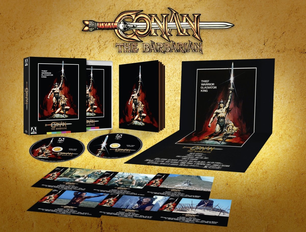 Conan The Barbarian (Blu - Ray, Limited Edition) *see note* - New Blu - Ray
