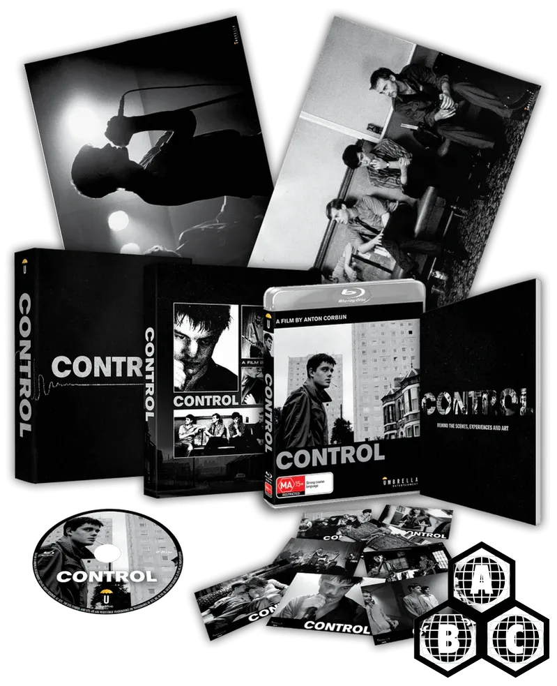 Control (Collector's Edition w/Book + Rigid Case + Slipcase + Poster + Artcards, Region Free) *one per customer, see note - New Blu - Ray