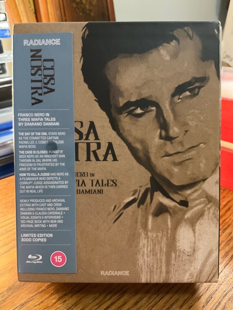 Cosa Nostra: Franco Nero in Three Mafia Tales by Damiano Damiani (REGIONS A/B) USED