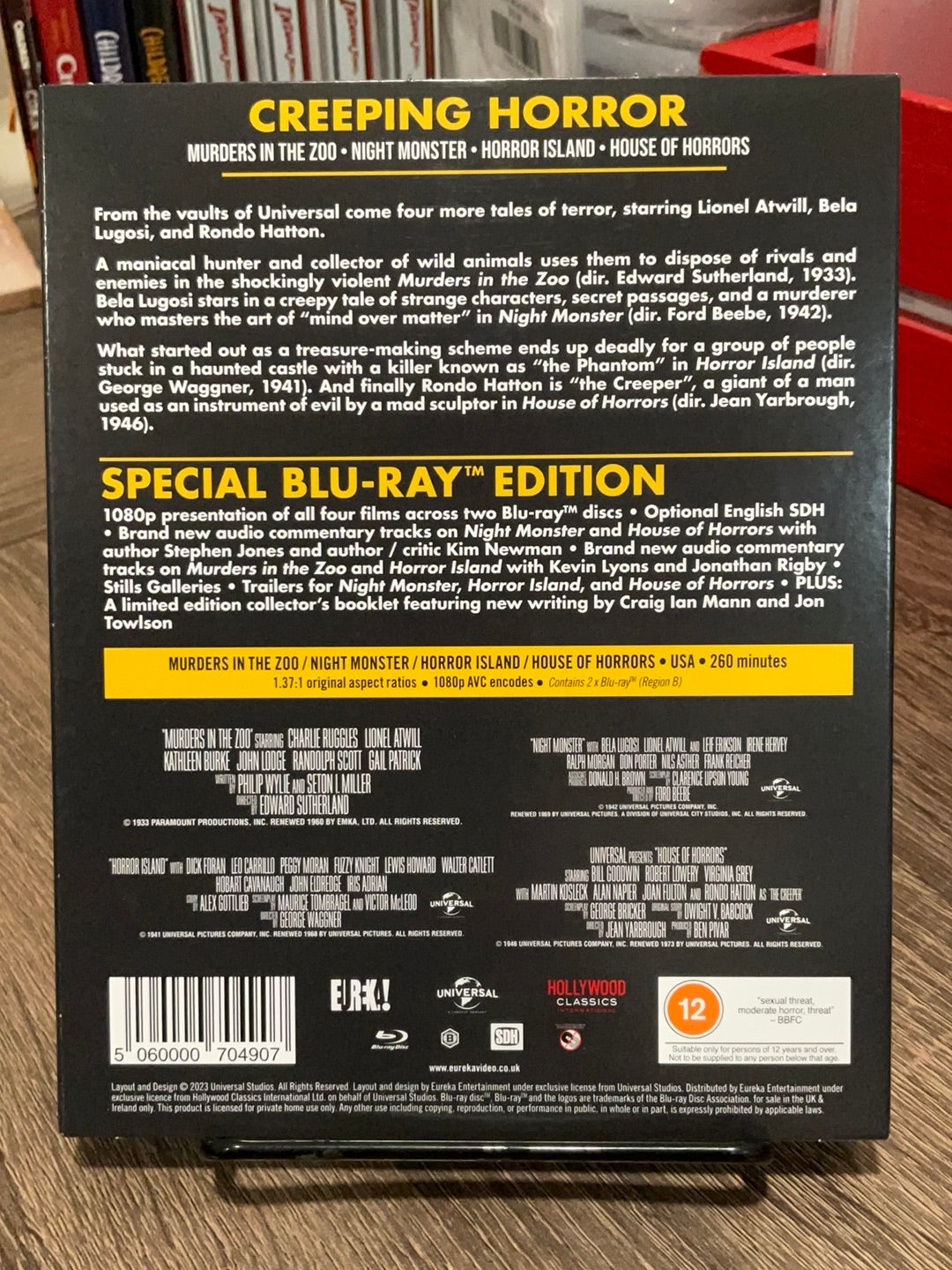 CREEPING HORROR (REGION B) W/SLIP USED