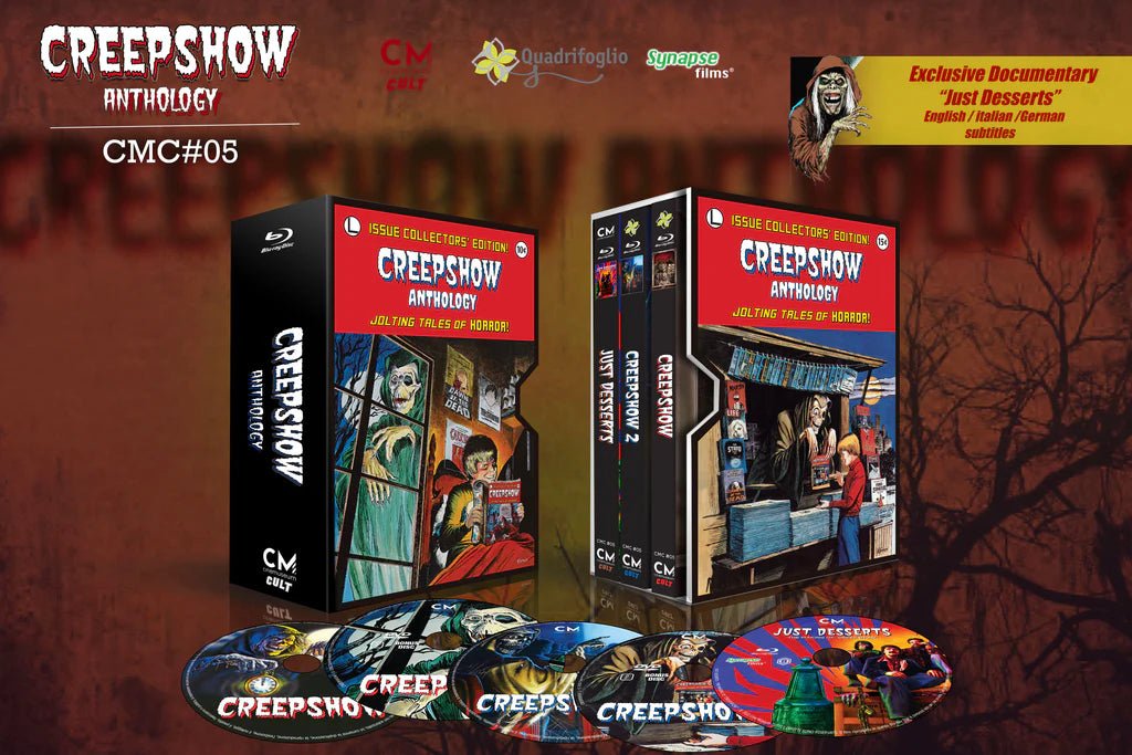 Creepshow Anthology (Limited CineMuseum Edition, Region B) - New Blu - Ray