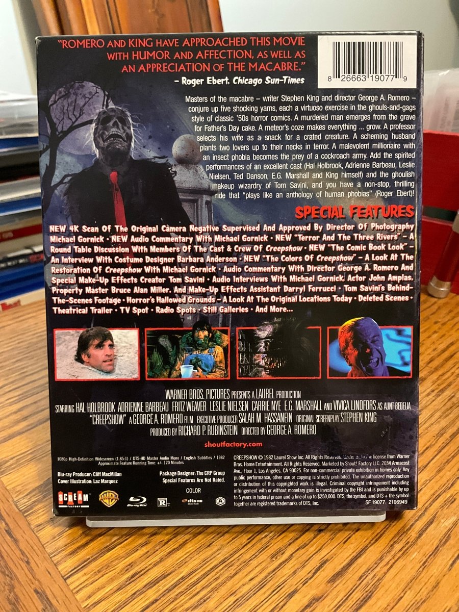 Creepshow (Collector's Edition) w/HARDCASE USED