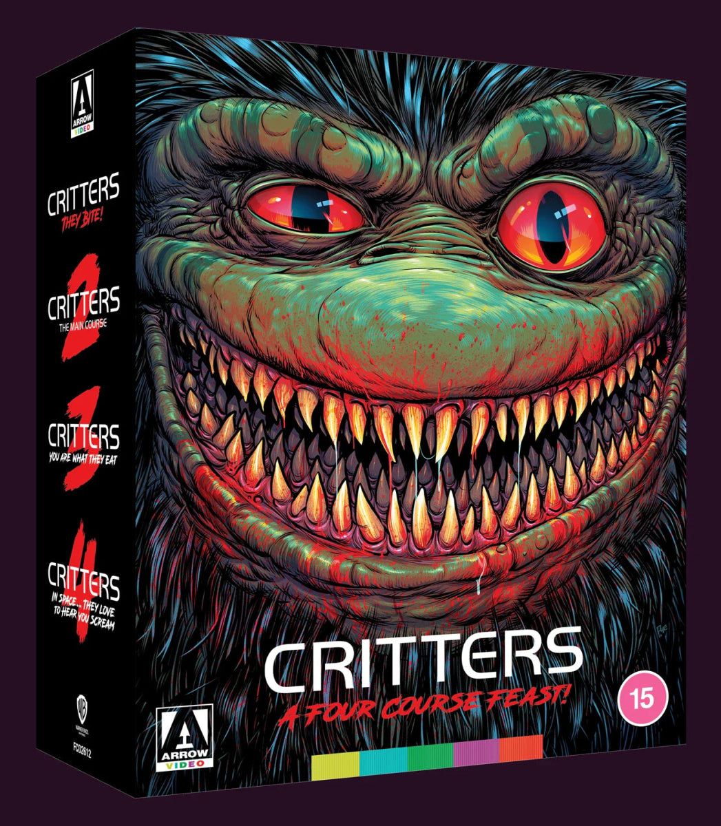 Critters: A Four Course Feast (Limited Edition, Region B) - New Blu - Ray