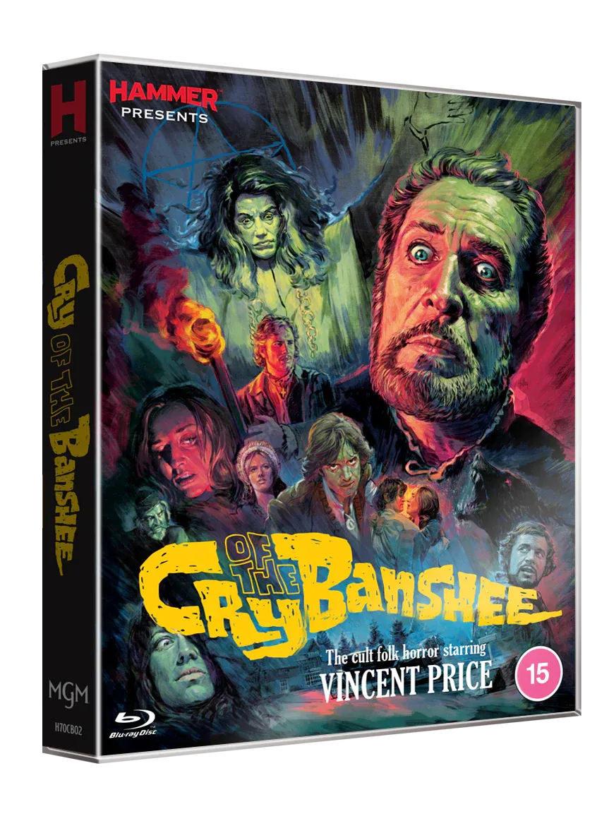 Cry of the Banshee (Blu-ray, Limited Edition, Region B) w/SLIP