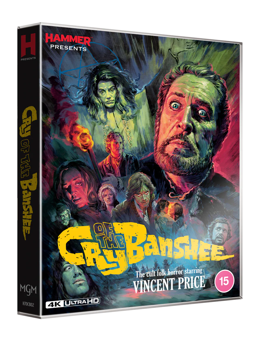 Cry of the Banshee (4K UHD, Limited Edition, Region Free) w/SLIP