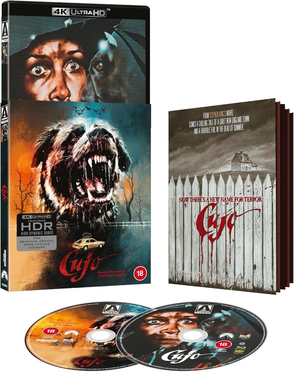 Cujo (4K UHD, Arrow UK Limited Edition, Region Free/B)