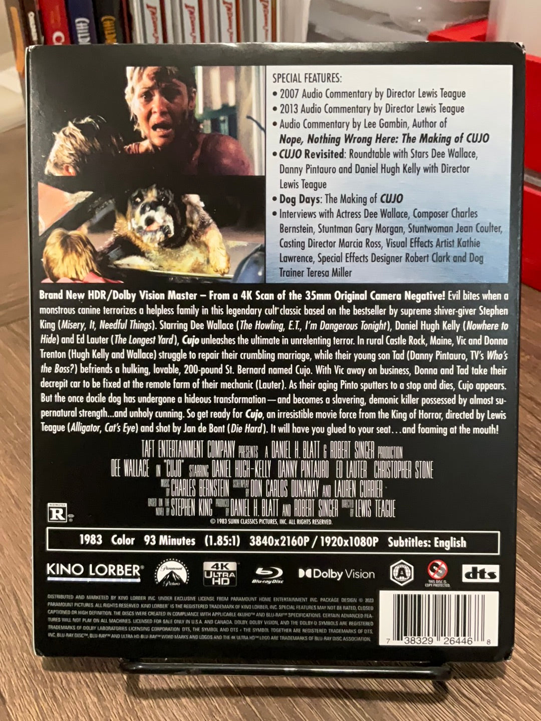Cujo 4K UHD W/SLIP USED