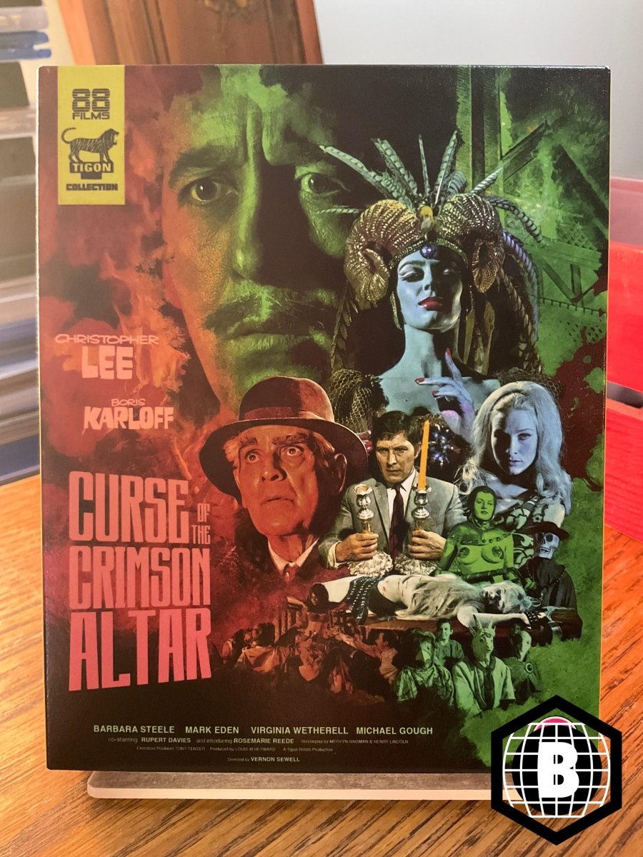 Curse of the Crimson Altar (Region B) w/SLIP AND BOOKLET USED - Used Blu-Ray