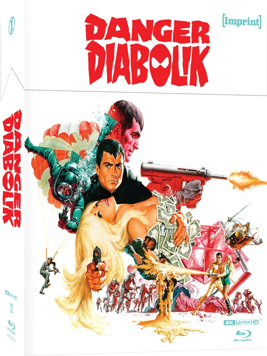 Danger: Diabolik (4K UHD, Imprint Limited Edition, Region Free)