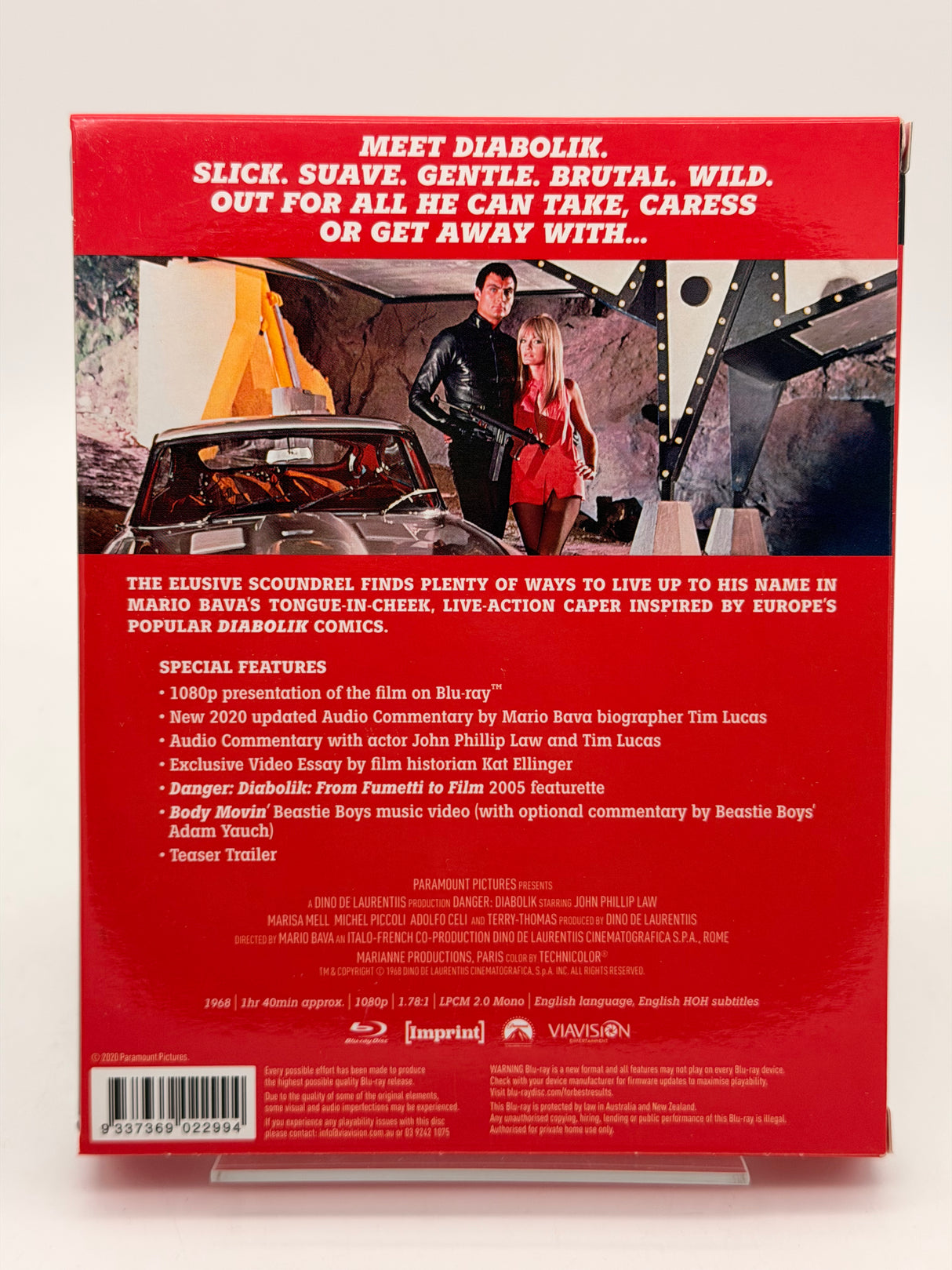Danger Diabolik W/SLIP (REGION FREE) USED