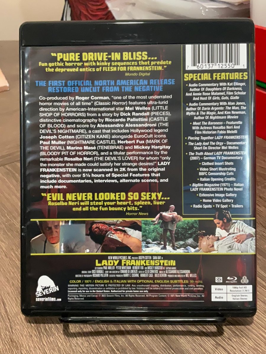 Danza Macabra Volume One: The Italian Gothic Collection USED - Used Blu - Ray