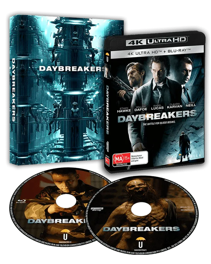 Daybreakers (4K UHD, Region Free) w/SLIP