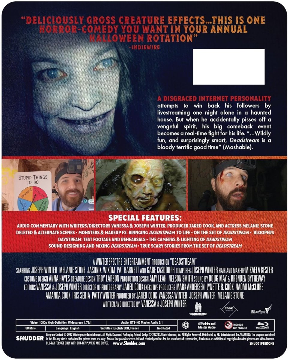 Deadstream (Steelbook) - New Blu - Ray