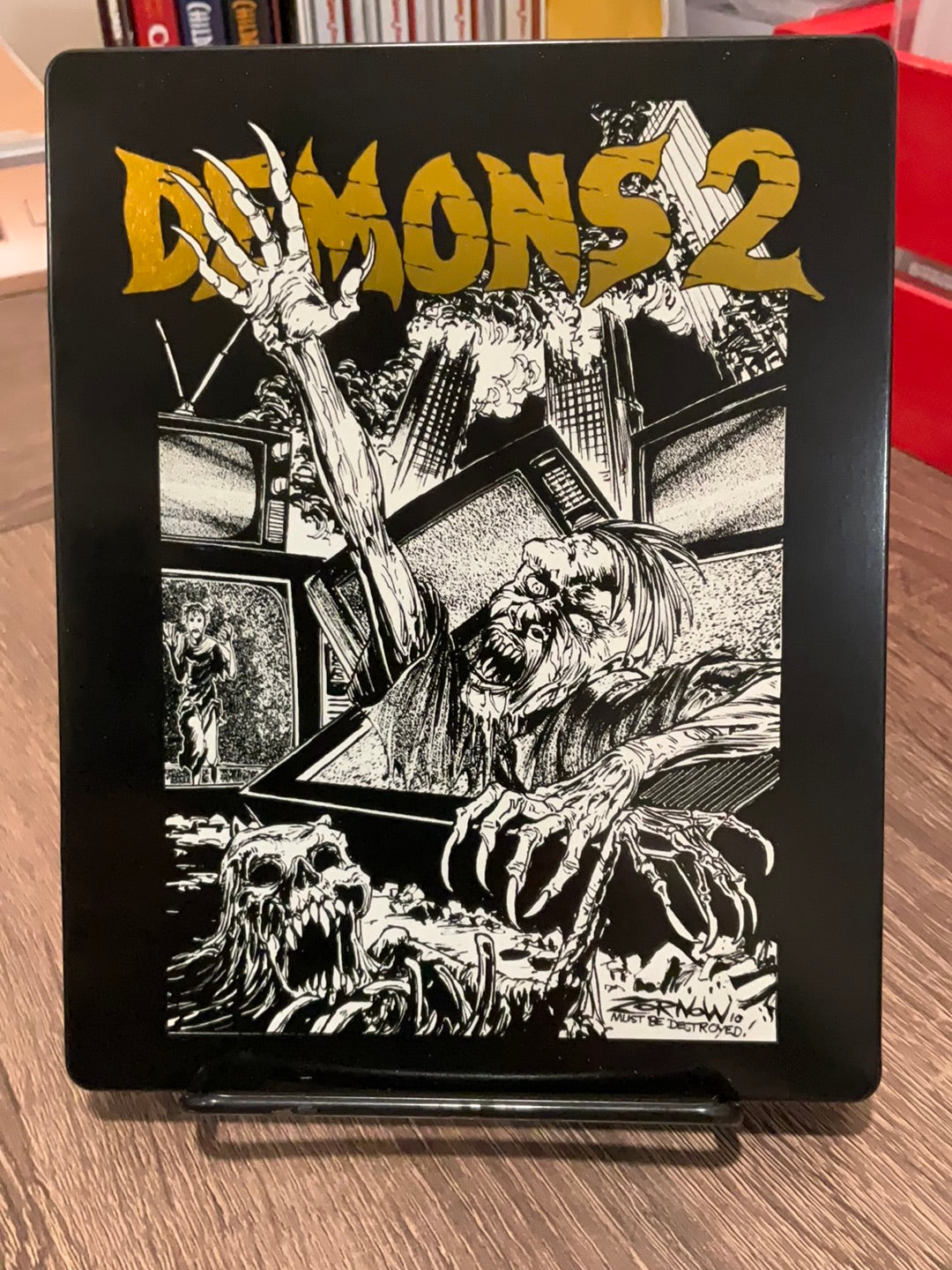 Demons 1 & 2 (Limited Edition) REGION B STEELBOOK W/J-CARD & BOOKLET USED