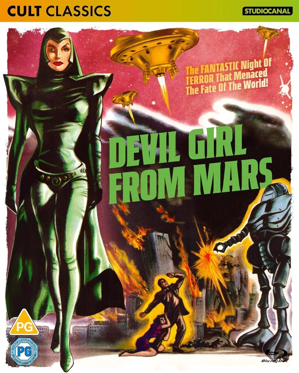 Devil Girl From Mars (Region B) w/SLIP - New Blu - Ray