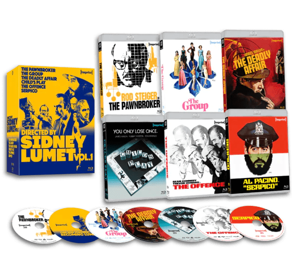 Directed By Sidney Lumet – Volume One (1964 – 1973) (Limited Edition, Region Free) - New Blu - Ray