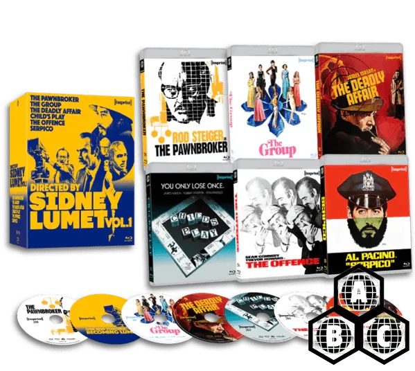 Directed By Sidney Lumet – Volume One (1964 – 1973) (Limited Edition, Region Free) - New Blu - Ray
