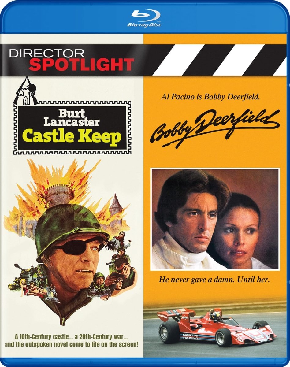 Director Spotlight: Sydney Pollack (Castle Keep / Bobby Deerfield) - New Blu - Ray