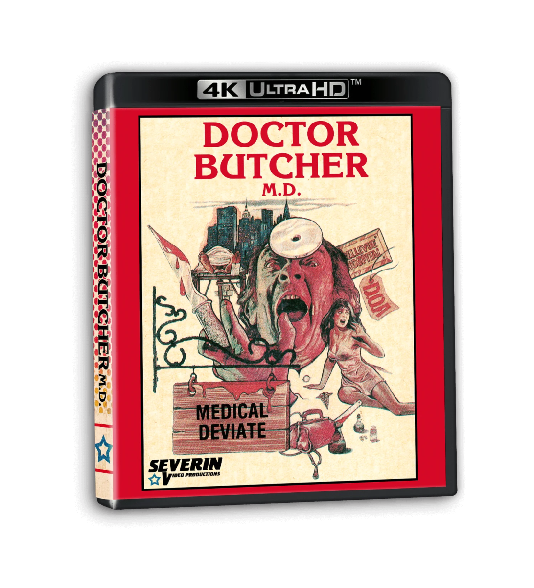 Doctor Butcher M.D. / Zombie Holocaust (4K UHD) - New 4K UHD