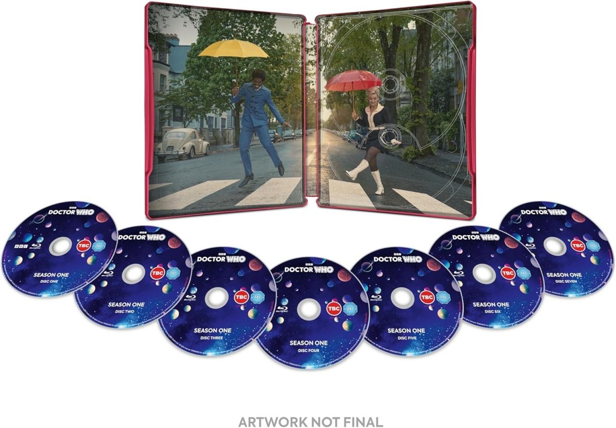 Doctor Who: Season One - 2024 (Limited Edition Steelbook, Region B) - New Blu - Ray