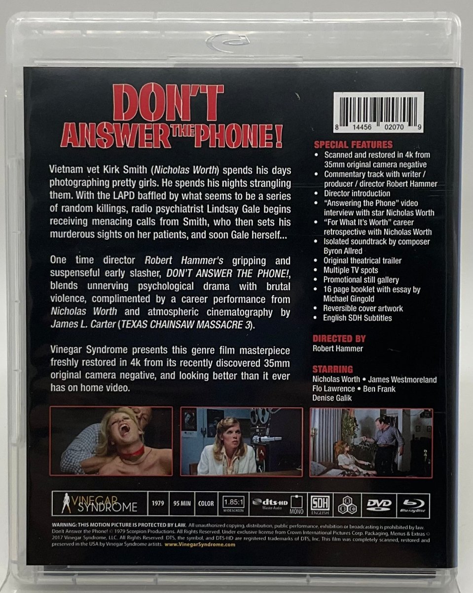 Don't Answer the Phone! w/SLIP USED - Used Blu - Ray
