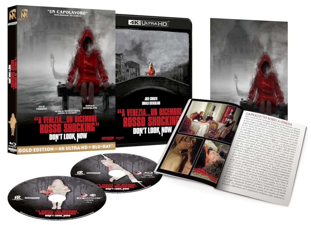 Don't Look Now (4K UHD, Midnight Factory Limited Edition, Region Free/B) w/SLIP - New 4K UHD