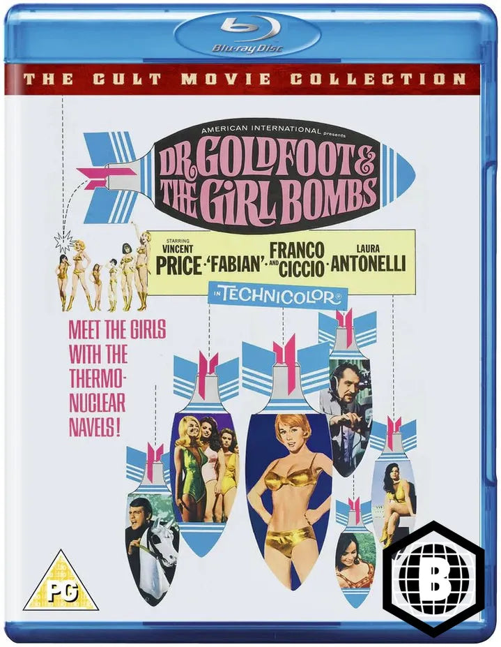 Dr Goldfoot and the Girl Bombs (Region B) - New Blu - Ray