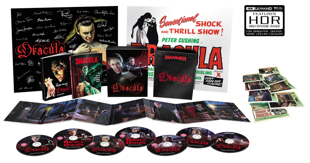 Dracula (1958) (4K UHD, Hammer UK Limited Collector's Edition, Region Free)