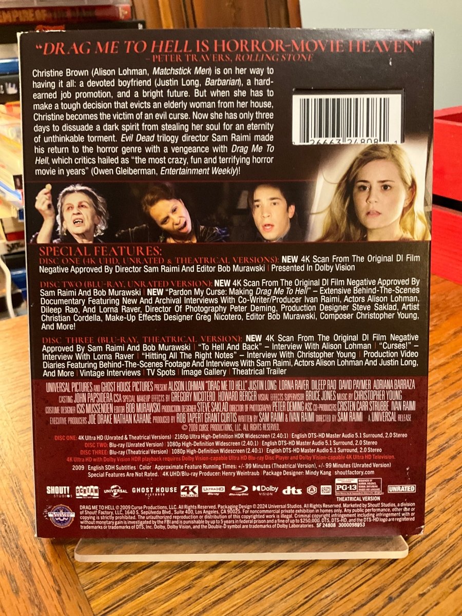 Drag Me to Hell (4K UHD) w/SLIP USED