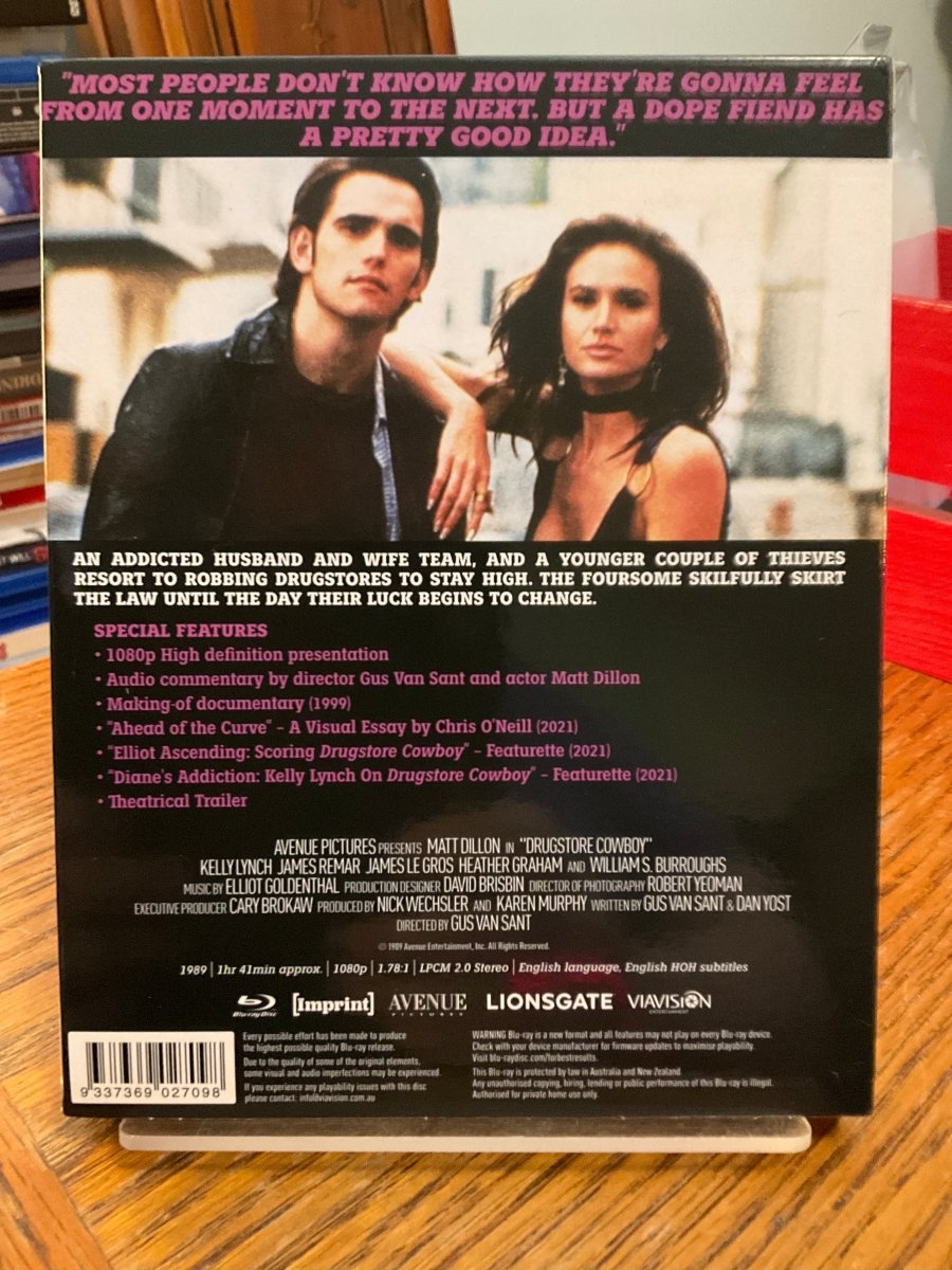 Drugstore Cowboy (Limited Edition, Region Free) w/SLIP USED