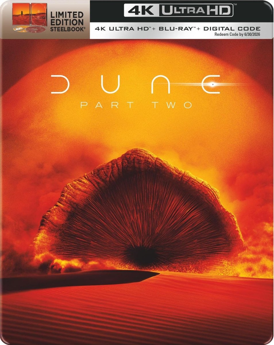 Dune Part Two (4K UHD, Limited Edition, Steelbook)
