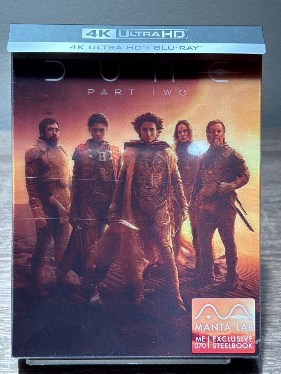 Dune Part Two (4K UHD, Steelbook, Manta Lab Exclusive, Double Lenticular Full Slip)